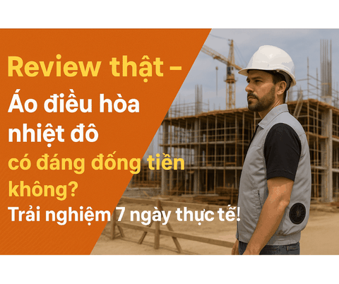 Review thật – Áo điều hòa nhiệt độ có đáng đồng tiền không? Trải nghiệm 7 ngày thực tế!
