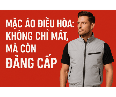 Mặc áo điều hòa: Không chỉ mát, mà còn đẳng cấp