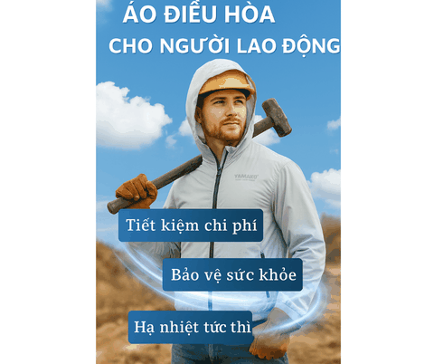 Xu hướng áo điều hòa cho người lao động