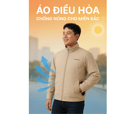 Áo điều hòa chống nóng miền Bắc