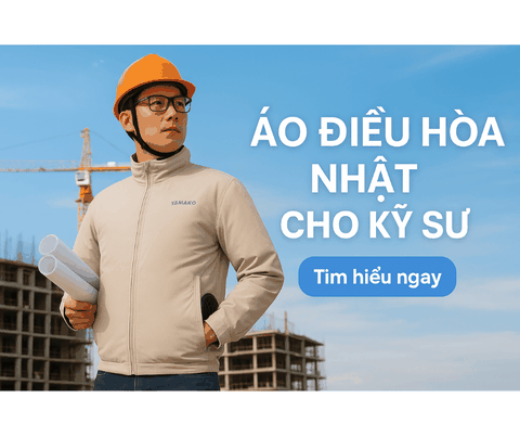 Áo điều hòa Nhật cho kỹ sư