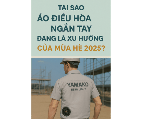Tại sao áo điều hòa ngắn tay đang là xu hướng của mùa hè 2025?