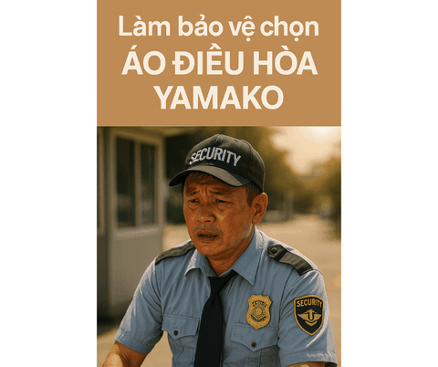 Áo điều hòa – Giải pháp cho bảo vệ ngồi chốt 12 tiếng không quạt, không điều hòa
