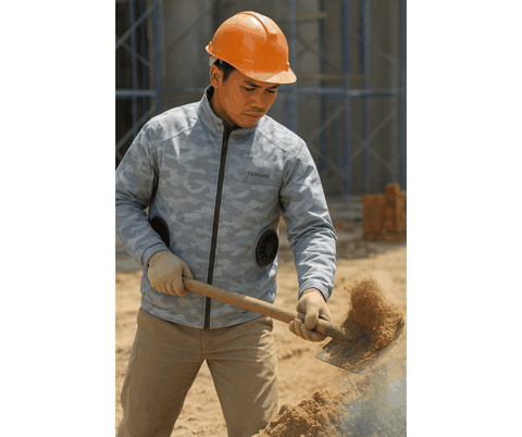 Cách chọn áo điều hòa tốt nhất cho thợ xây dựng