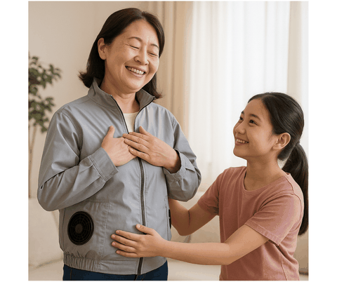 Tình yêu của mẹ là cơm ngon… còn tình yêu của bạn là chiếc áo điều hòa đúng lúc