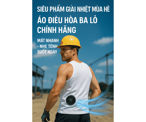 Siêu Phẩm Làm Mát Cơ Thể: Áo Điều Hòa Ba Lỗ Chính Hãng