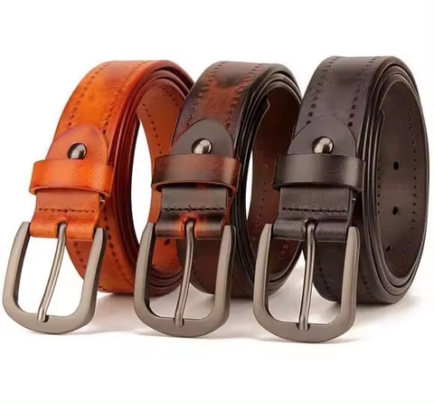 Thắt lưng da bò cao cấp hàng hiệu xịn, giá tốt nhất 2024