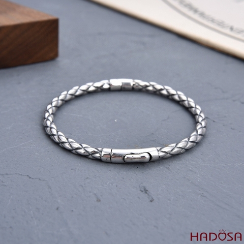 Vòng kiềng bạc nam bạc Thái