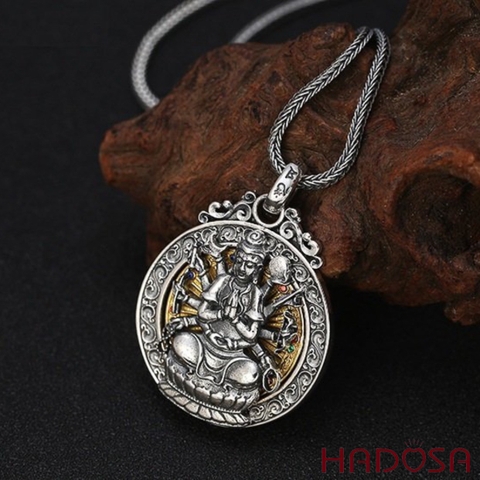 Mặt dây chuyền bạc Thái Thiên Thủ Thiên Nhãn
