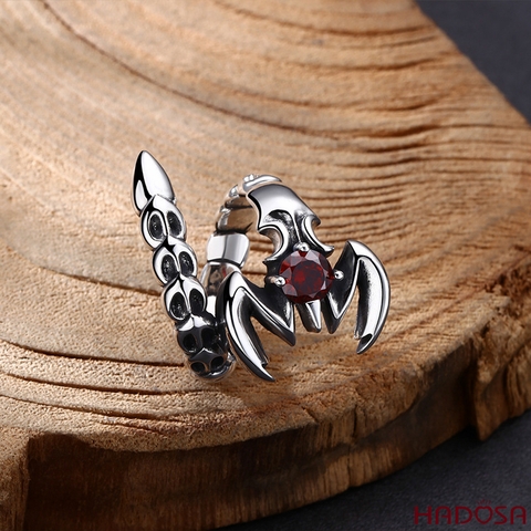 Nhẫn Bọ Cạp bạc Thái