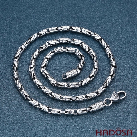 Dây chuyền nam bạc Thái