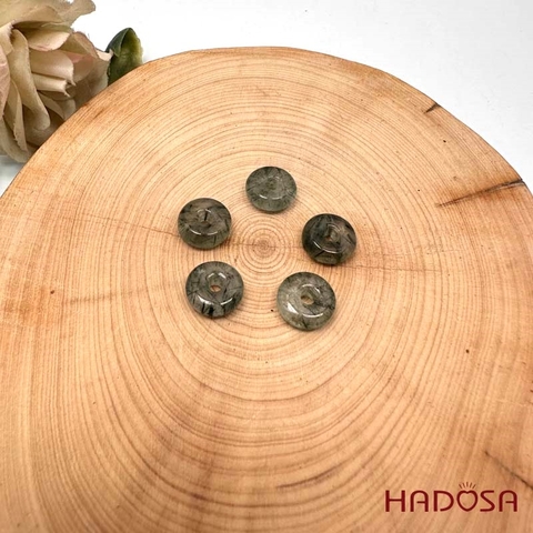 Đồng điếu Thạch Anh tóc xanh 10mm