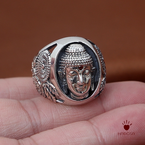 Nhẫn bạc Thái Phật Bà cho nam