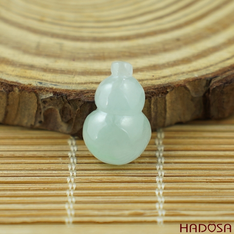 Mặt Cẩm Thạch hồ lô 12x18mm