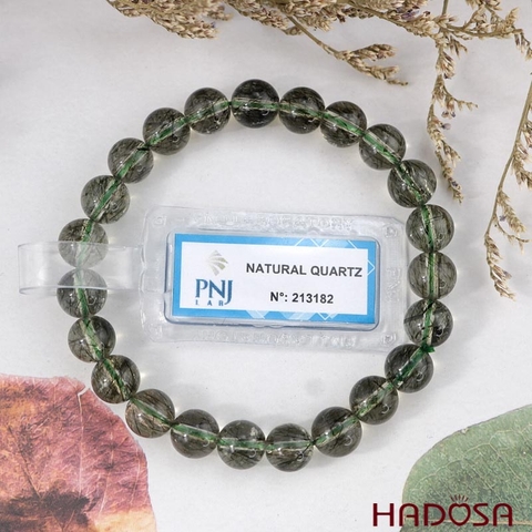 Vòng tay Thạch anh Tóc xanh 8mm 5A