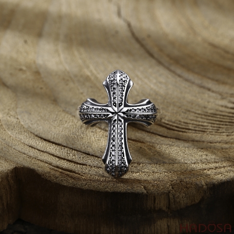 Nhẫn bạc Thái nam Thánh Giá