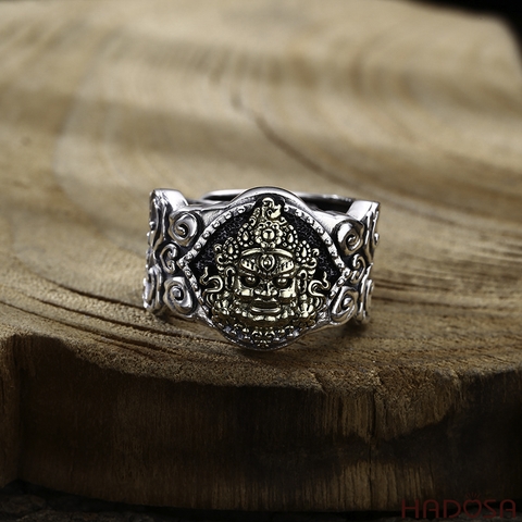 Nhẫn bạc Thái nam