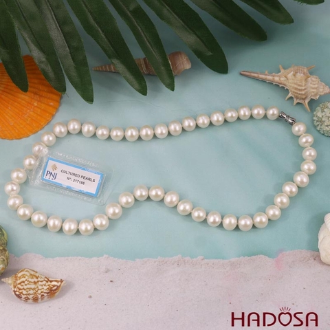 Vòng cổ Ngọc Trai trắng 10mm