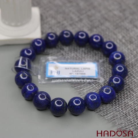 Vòng tay đá Lapis 11mm 3A