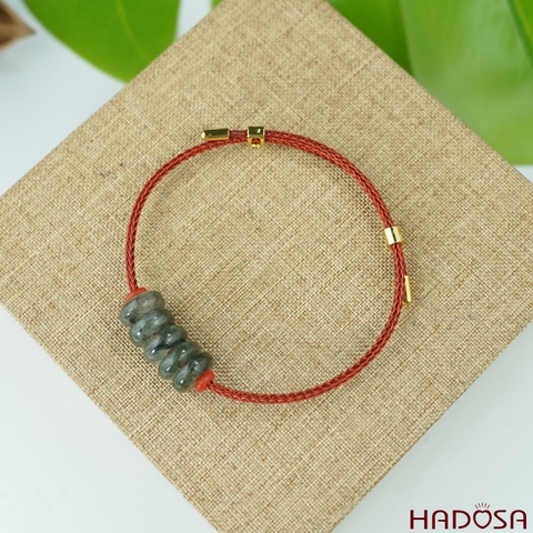 Vòng ngũ điếu tóc xanh may mắn