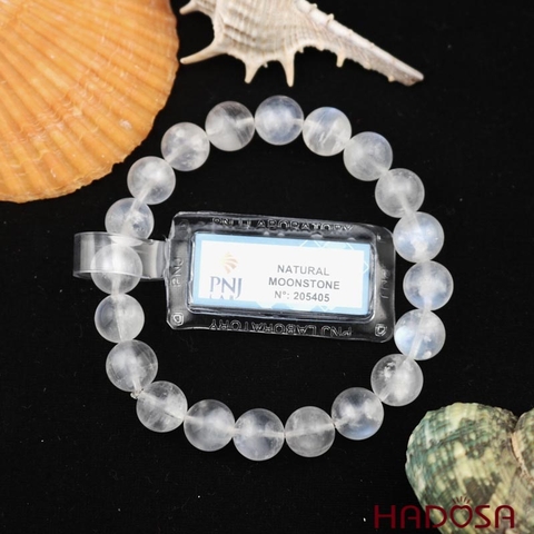 Vòng đá Mặt Trăng 10mm chuẩn 5A