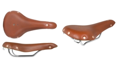 Yên xe đạp thể thao da bò