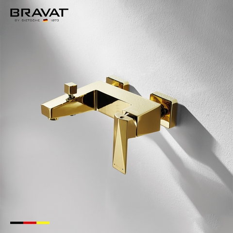 Vòi sen tắm nóng lạnh cao cấp Bravat F676110G-01-ENG