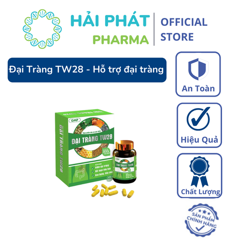 Đại Tràng TW28 - Hỗ trợ các bệnh về đại tràng