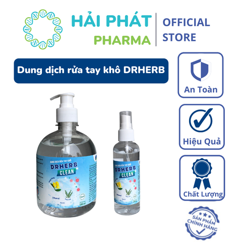 Nước rửa tay khô DRHERB CLEAN