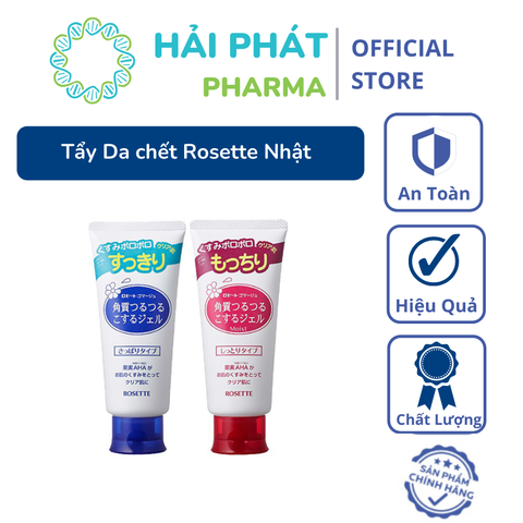 Gel tẩy tế bào chết Rosette Nhật Bản