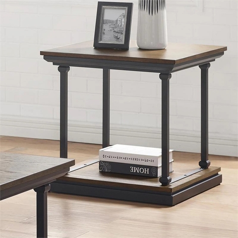 Bàn trang trí Sofa Home Square Drewden gỗ sồi