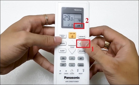 Hướng dẫn cách sử dụng điều khiển điều hòa Panasonic