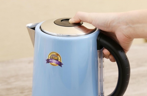 Ấm siêu tốc Goldsun inox 304 - Xanh blue