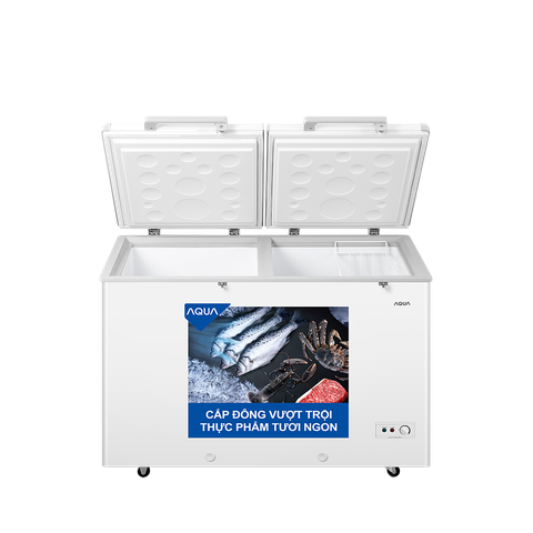 Tủ đông Aqua Inverter 365L 2 ngăn đông mát AQF-C5702E