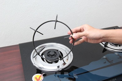 Bếp ga dương đôi Sakura SA-695SG