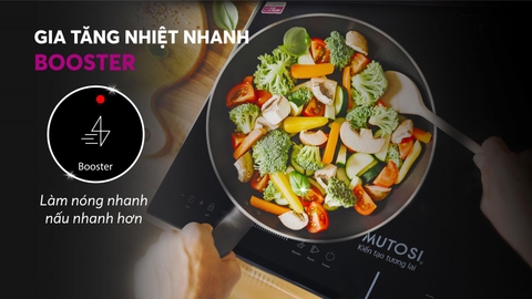 Bếp từ đôi Mutosi MI 86D