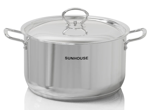 Bộ nồi inox 304 5 đáy SUNHOUSE SHG503 3 nồi