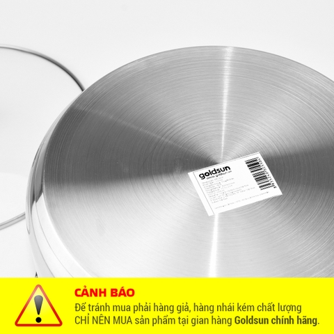 Nồi inox Goldsun 26x15cm GE45 1302SG