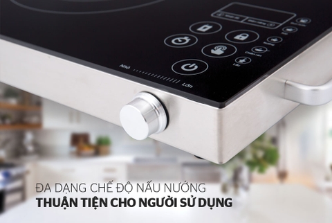 Bếp hồng ngoại cảm ứng Sunhouse 2000W SHD6017