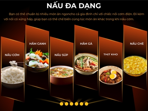 Nồi cơm Kipor 1,8L màu vàng KP N6518