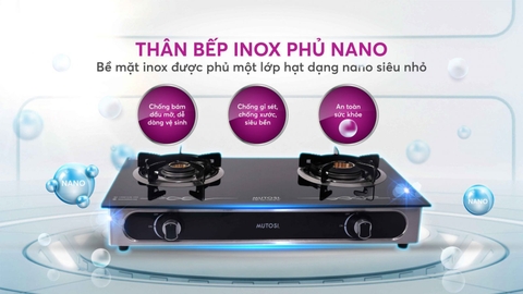 Bếp gas dương Mutosi MG 66M