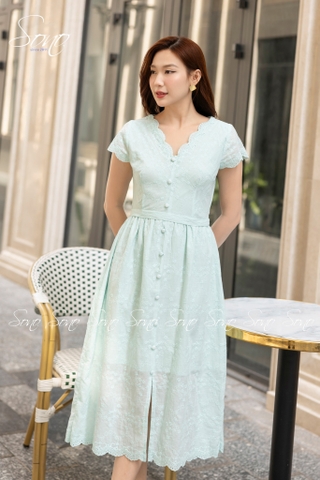 SONO - Đầm xô cổ tim