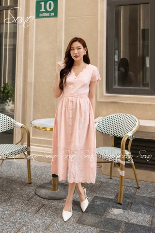 SONO - Đầm xô cổ tim