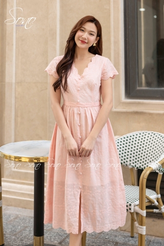 SONO - Đầm xô cổ tim