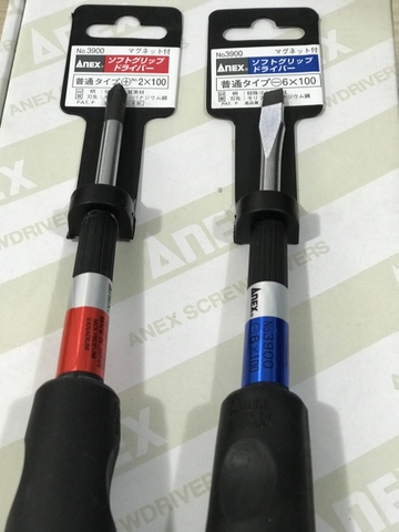 Tô vít cán cao su mềm No.3900 Anex