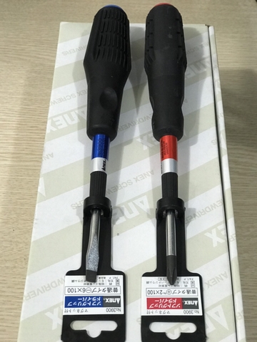 Tô vít cán cao su mềm No.3900 Anex