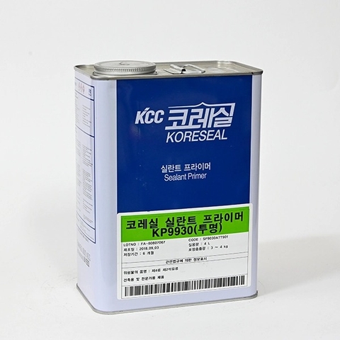Chất lót KCC Primer KP9930 thùng 4 lít (Tăng cường độ bám dính Silicone)