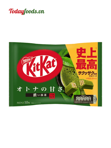Bánh Kitkat Trà Xanh Nhật Bản 113G (10 Cái)
