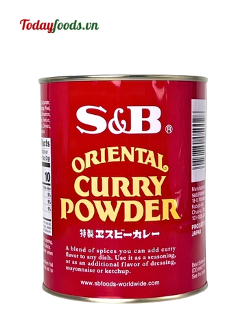 Bột Cà Ri Nhật Bản Spicy Curry Powder S&B 400G
