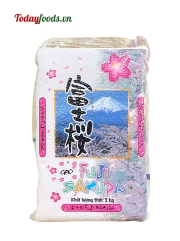 Gạo Japonica Nhật Bản Fuji Sakura 2KG